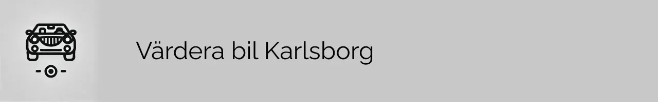 Värdera bil Karlsborg